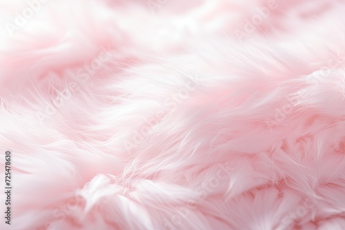 Soft pink fur close up texture background for fashion, textile, and interior design projects