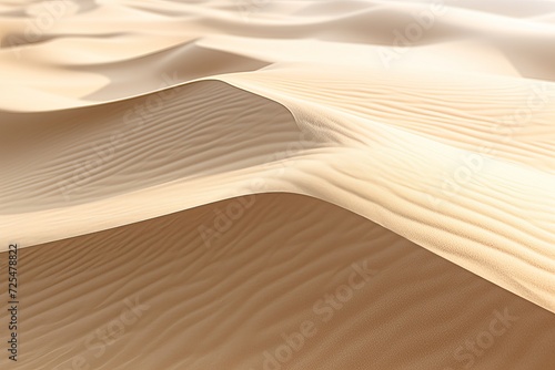 Close-up view revealing the intricate texture and natural patterns of unspoiled sand
