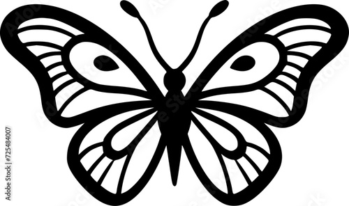 Butterfly - High Quality Vector Logo - Vector illustration ideal for T-shirt graphic © CreativeOasis