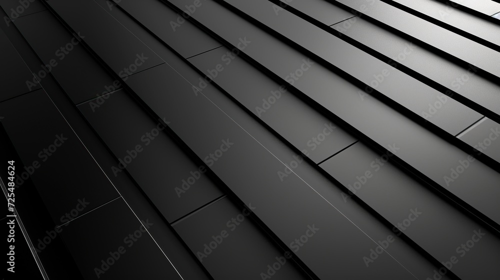 A stylish black abstract wallpaper, monochrome design with a clean symmetrical. Created with Generative AI A stylish black abstract wallpaper, monochrome design with a clean symmetrical. Created with Generative AI