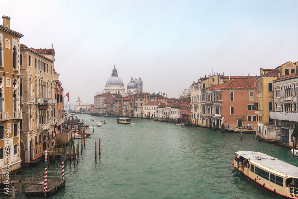 Grand Canal is the most popular tourist spot. Venice, Italy