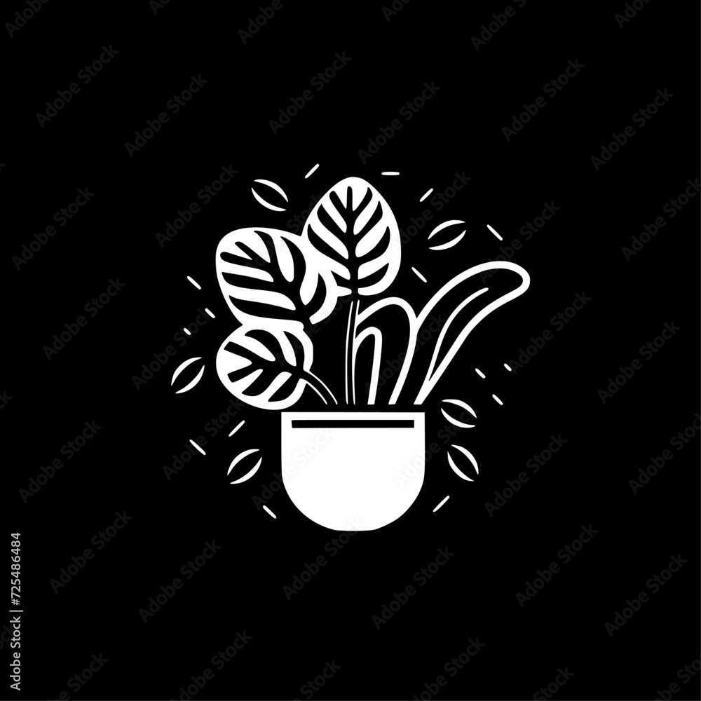 Plants | Minimalist and Simple Silhouette - Vector illustration Plants | Minimalist and Simple Silhouette - Vector illustration