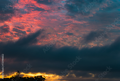fire in the sky