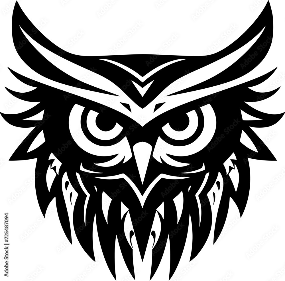 Owl | Minimalist and Simple Silhouette - Vector illustration Owl | Minimalist and Simple Silhouette - Vector illustration