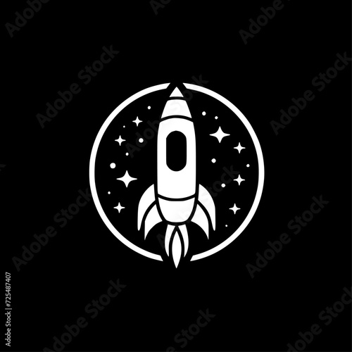 Rocket - High Quality Vector Logo - Vector illustration ideal for T-shirt graphic