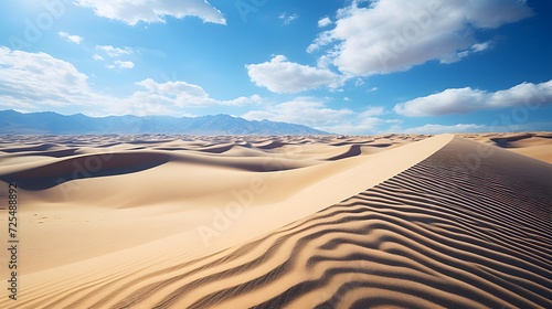 Sand dunes in Maspalomas  Gran Canaria  Canary Islands  Spain