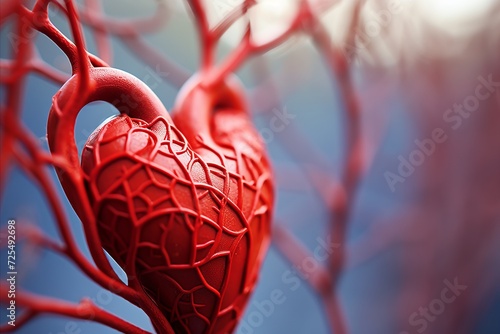 Cardiovascular System. Anatomical Structure and Function of the Heart and Blood Vessels photo