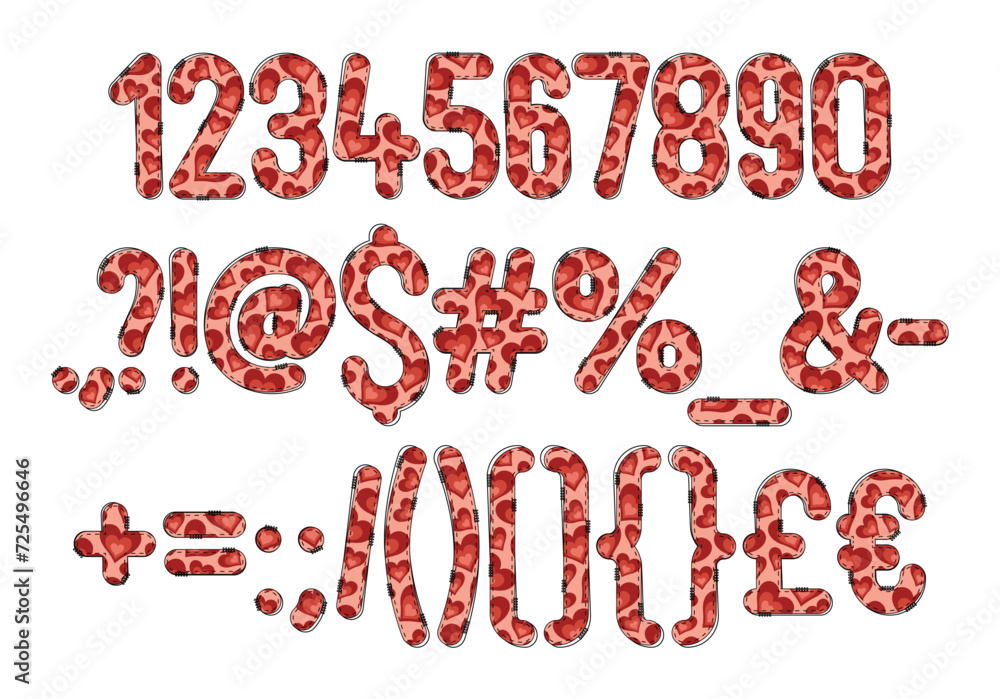 Versatile Collection of Love Numbers and Punctuation for Various Uses Versatile Collection of Love Numbers and Punctuation for Various Uses