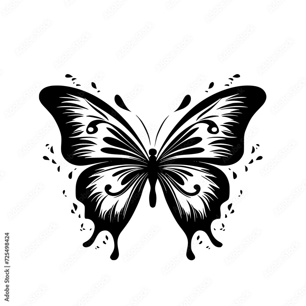 Obraz premium Butterfly SVG, Butterfly Bundle SVG Files, Butterfly SVG Layered, Butterfly Files for Cricut, Butterfly Clipart, Butterflies Svg, Silhouette, Butterfly SVG Bundle - Butterfly PNG Bundle - Butterfly Cl