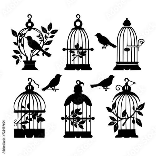 Bird Cage, cage svg, cage png, T shirt, clipart, png, svg, eps, jpg, vector, flower, floral, pattern, nature, illustration, leaf, vintage, art, plant, drawing, flowers, design, seamless, black, decora