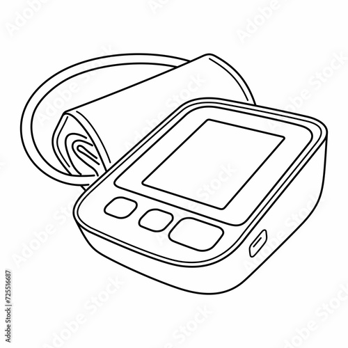 Electric Blood Pressure Monitor Tonometer