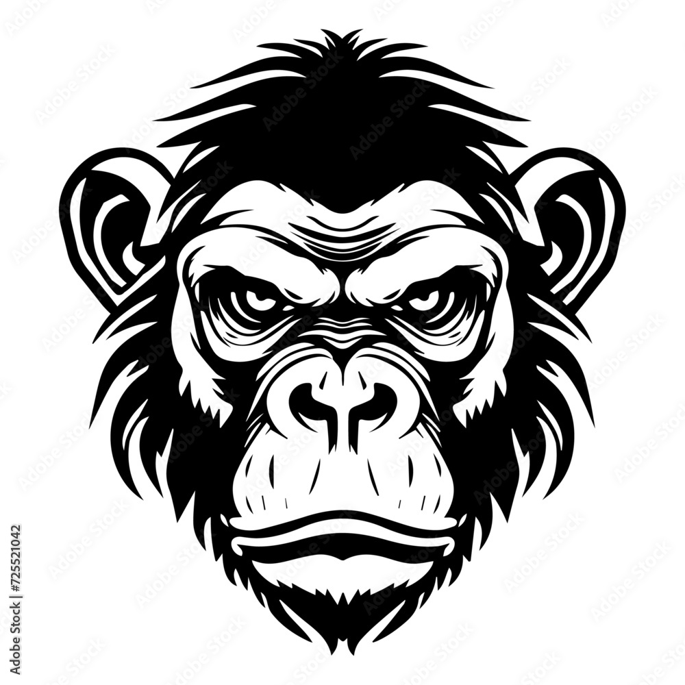 Logo of a Gorilla head