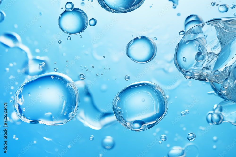 Oxygen bubbles, mineral water, water cosmetic essence liquid bubble Oxygen bubbles, mineral water, water cosmetic essence liquid bubble