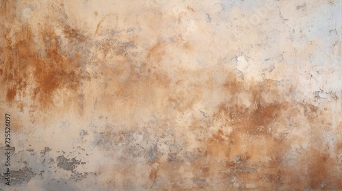 Seamless faux plaster, sponge painting fresco, limewash, concrete or cement inspired rustic accent wall background texture. stucco wallpaper pattern, neutral earthy warm