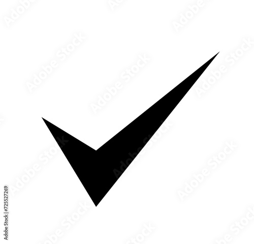 Check mark icon. check, confirm, approve, select, choose, mark, design, etc.　チェックマークのアイコン。チェック、確認、承認、選択、選ぶ、マーク、デザインなど photo