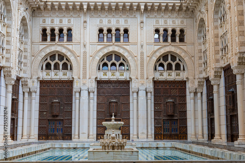 The central mosque in Constantine in Algeria. 