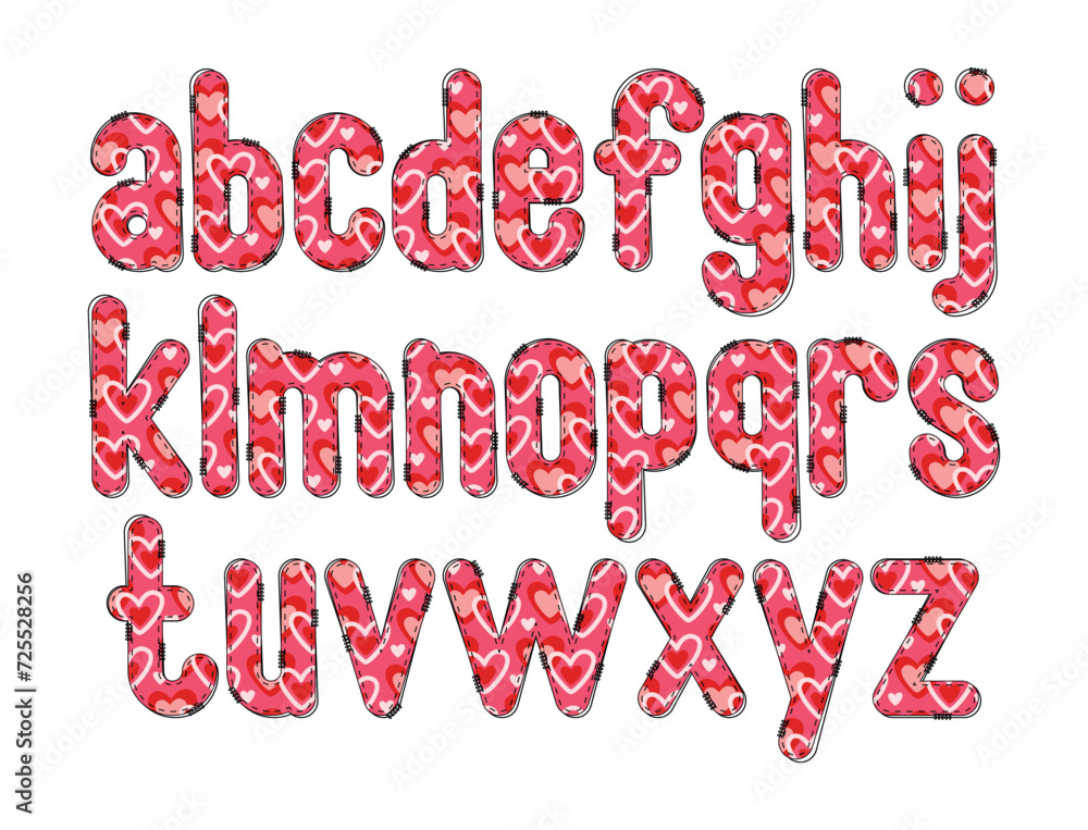Obraz premium Versatile Collection of Cheerful Alphabet Letters for Various Uses