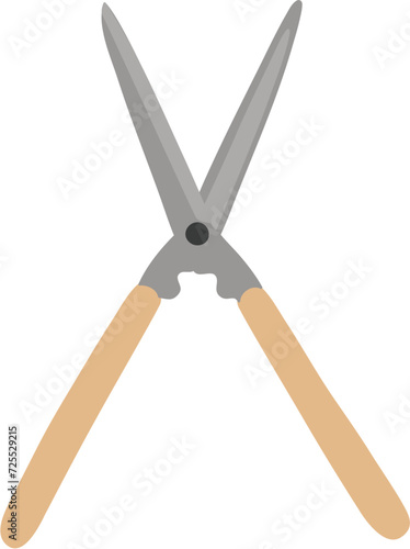 hedge shears clipart