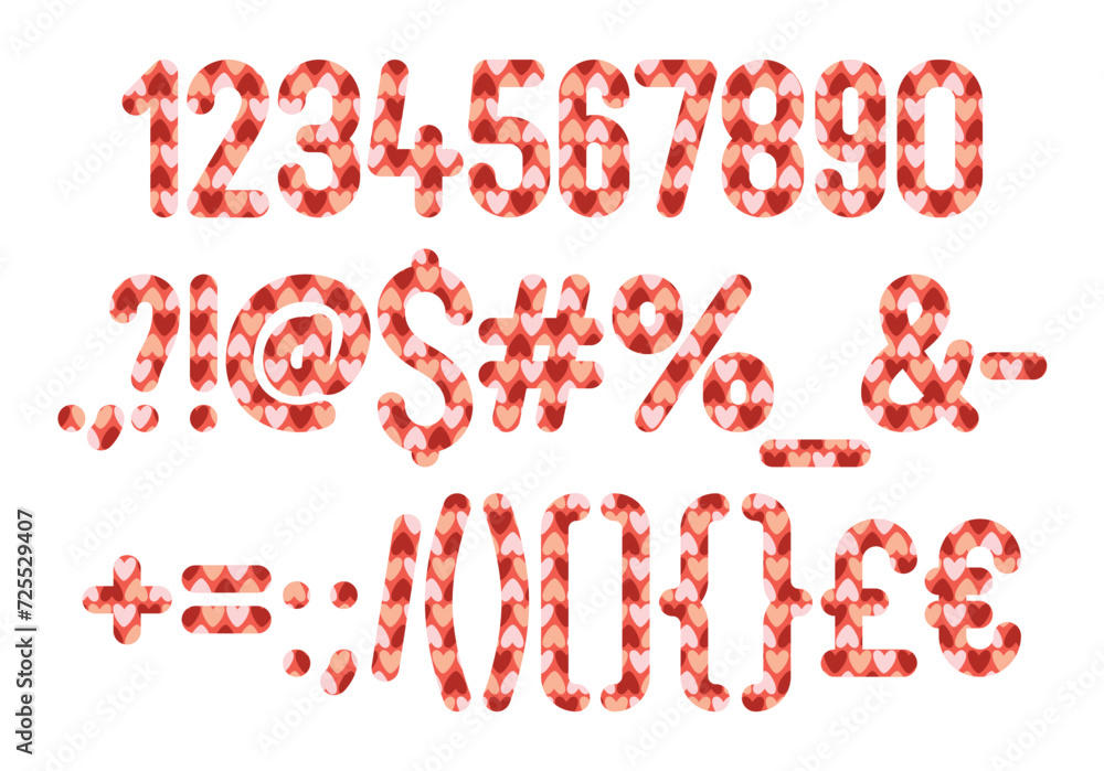 Versatile Collection of Cuddle Numbers and Punctuation for Various Uses Versatile Collection of Cuddle Numbers and Punctuation for Various Uses