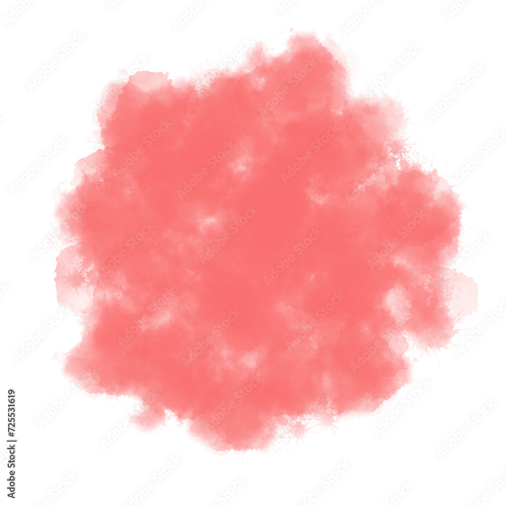 Obraz premium round watercolor background for decoration 
