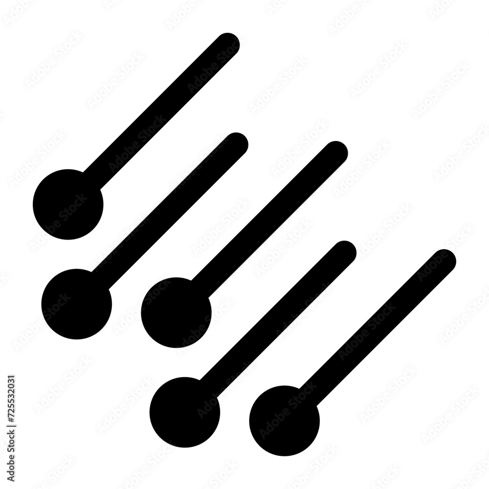 Hail Vector Icon Hail Vector Icon