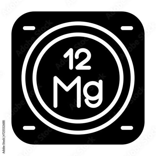 Magnesium Vector Icon