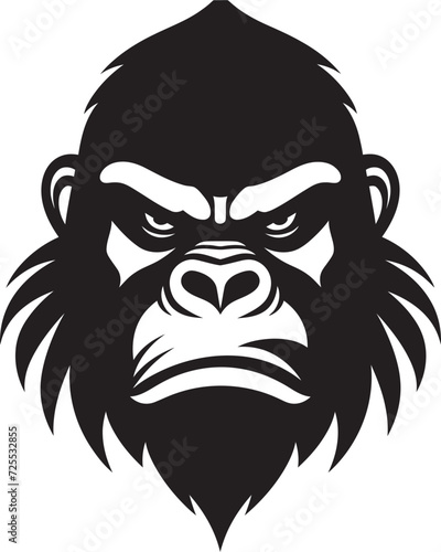 Obraz na plátně Gorilla Intelligence Problem-Solving in the Wild