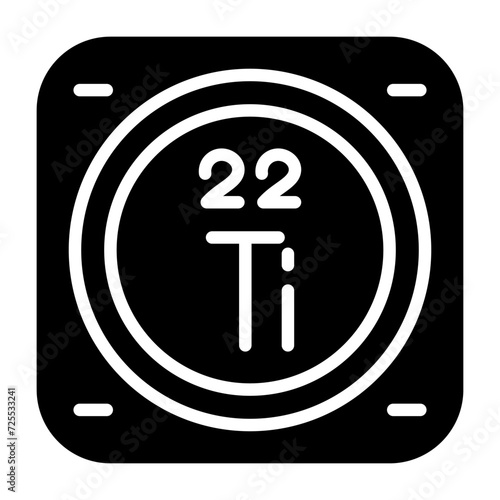 Titanium Vector Icon