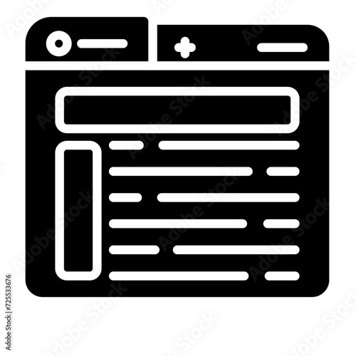 Layout Vector Icon