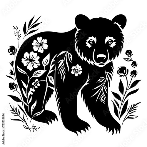 Bear clipart, valentine day, valentine clipart, cute bear svg, animal svg, animal eps, animal clipart, jungle png, tiger, animal, vector, tattoo, head, cat, wild, illustration, mammal, bear, logo,