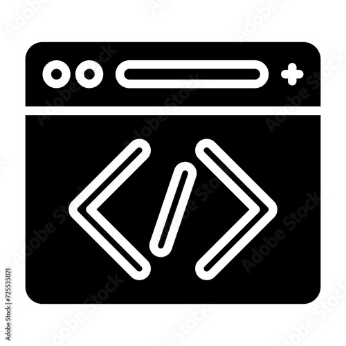 Coding Vector Icon