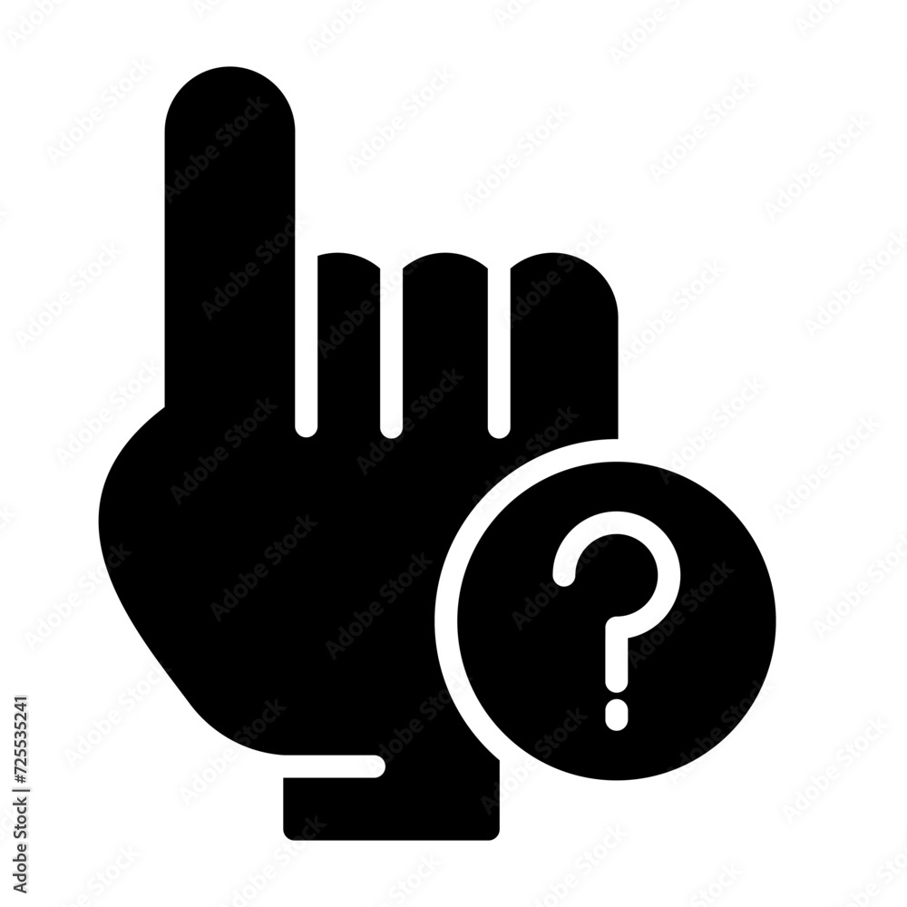 Hand Vector Icon Hand Vector Icon