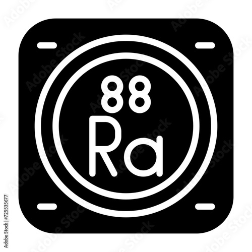 Radium Vector Icon