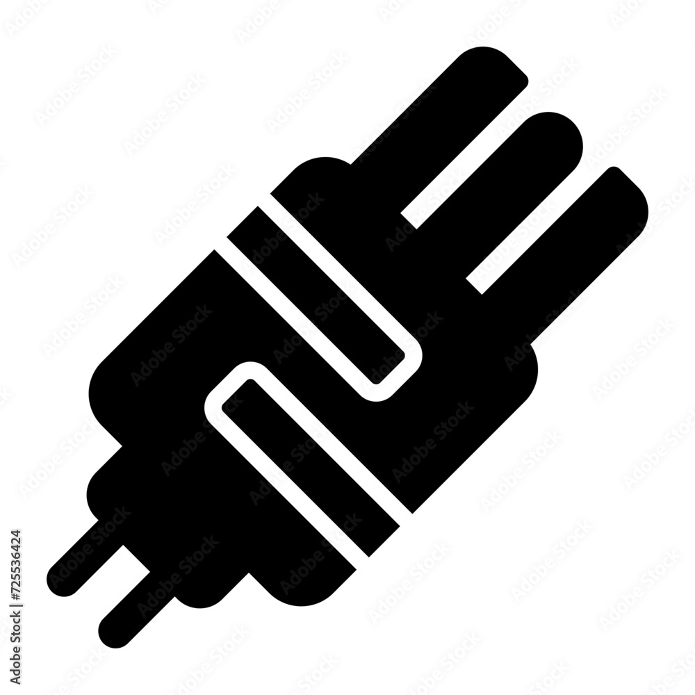 Obraz premium Plug Vector Icon