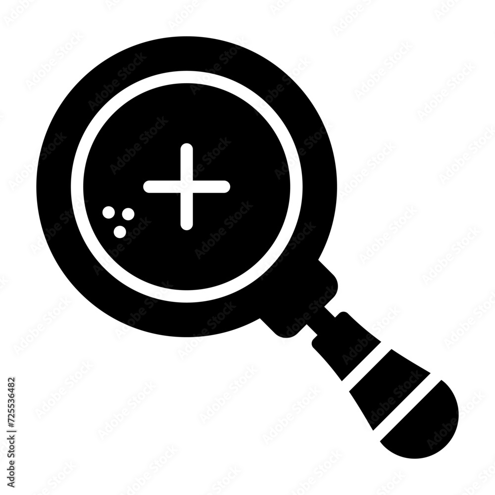 Obraz premium Zoom In Vector Icon