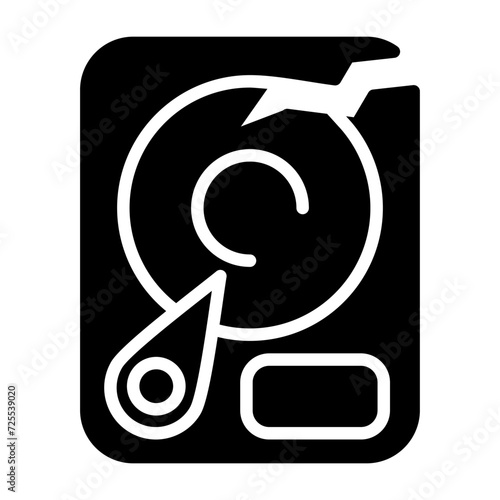 Hard Drive Vector Icon