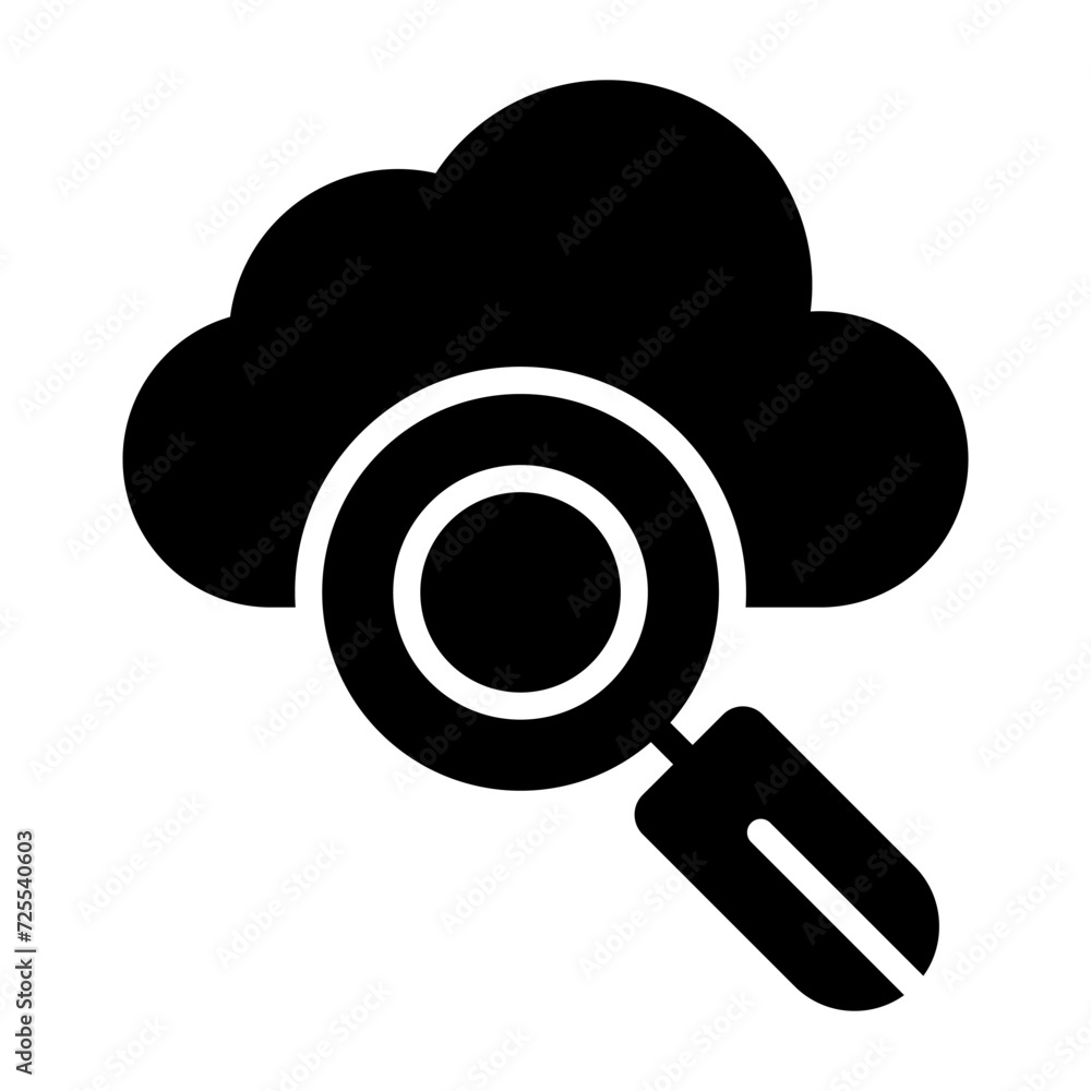 Magnifying Glass Vector Icon Magnifying Glass Vector Icon