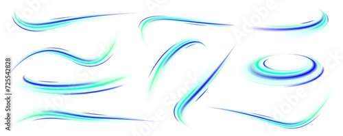 Image of speed motion on the road. Long exposure of motorways as speed. Speed of light concept background png.	