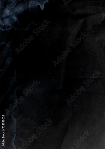 Dark black scan blank texture paper background