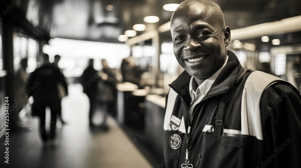 Ticketing agent at ferry terminal committed to seamless service Ticketing agent at ferry terminal committed to seamless service
