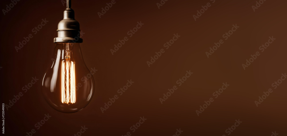 Edison light bulb, electricity in the interior, design, lighting. artificial intelligence generator, AI, neural network image. background for the design. Edison light bulb, electricity in the interior, design, lighting. artificial intelligence generator, AI, neural network image. background for the design.