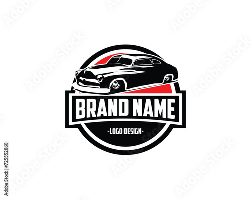 super vintage car mercury coupe. best for logos, badges, emblems, icons, design stickers, t-shirts. available in eps 10