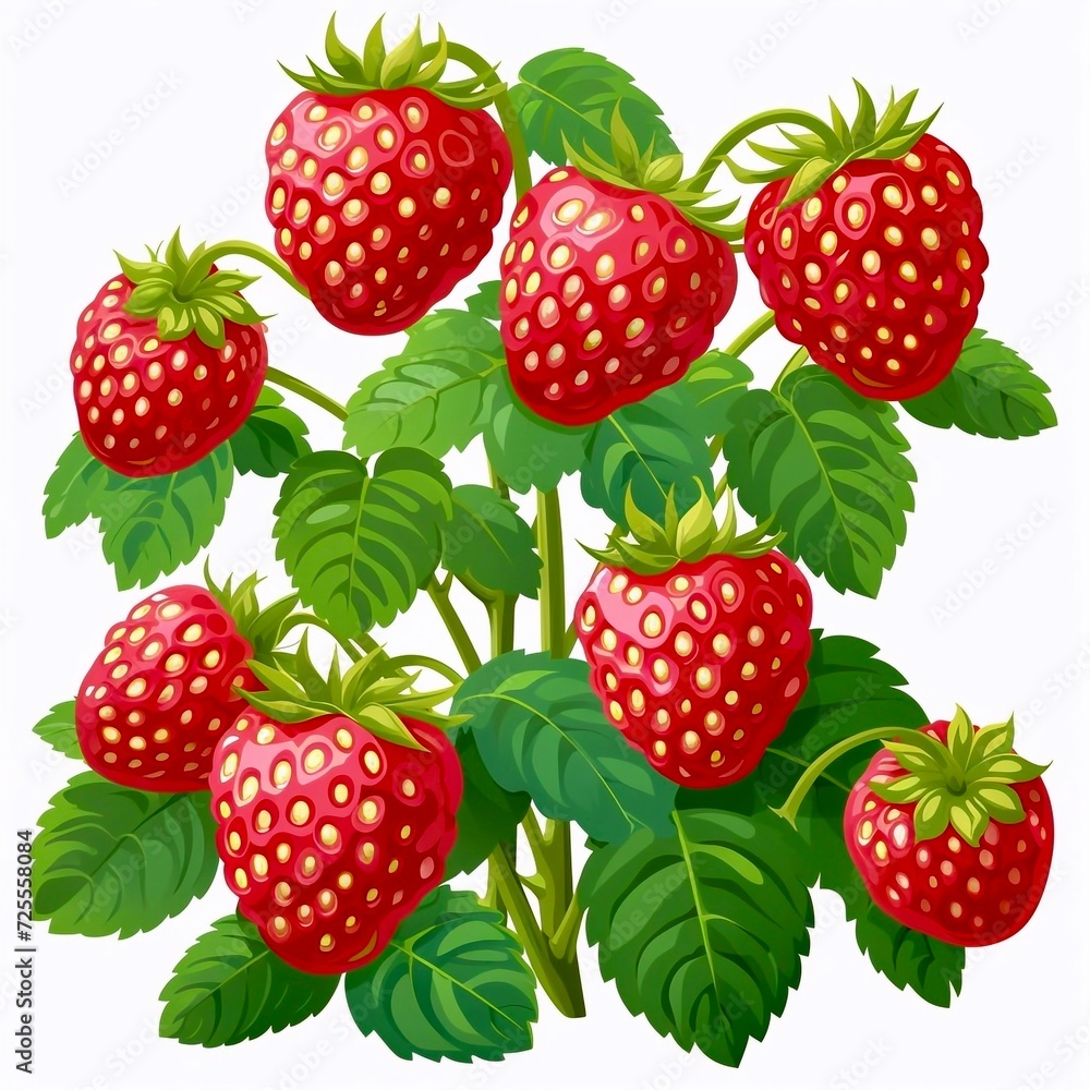 Strawberry illustration Strawberry illustration
