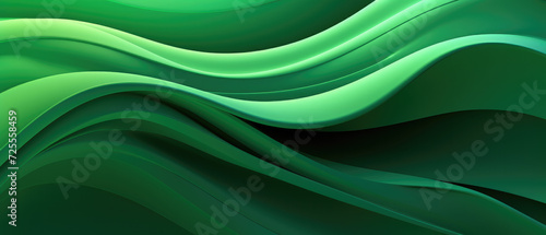 Vintage Texture: Organic Green Lines, Abstract Background 