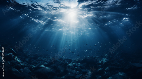 Submarine Daylight: Serenity Beneath Waves photo