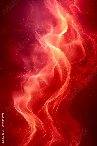 abstract red background with smoke