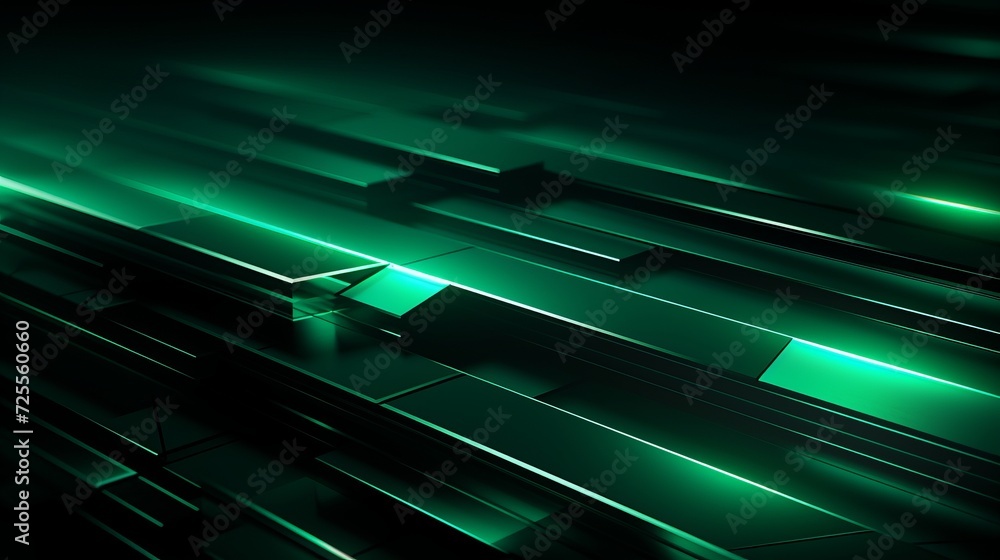 Futuristic minimalistic emerald green background Futuristic minimalistic emerald green background