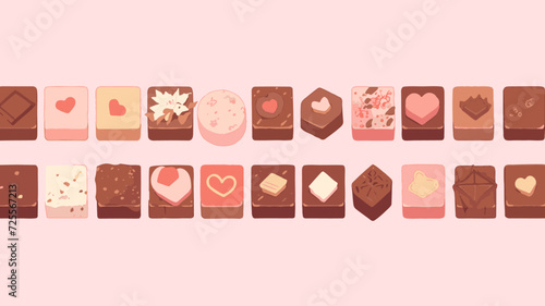 チョコレートの壁紙素材