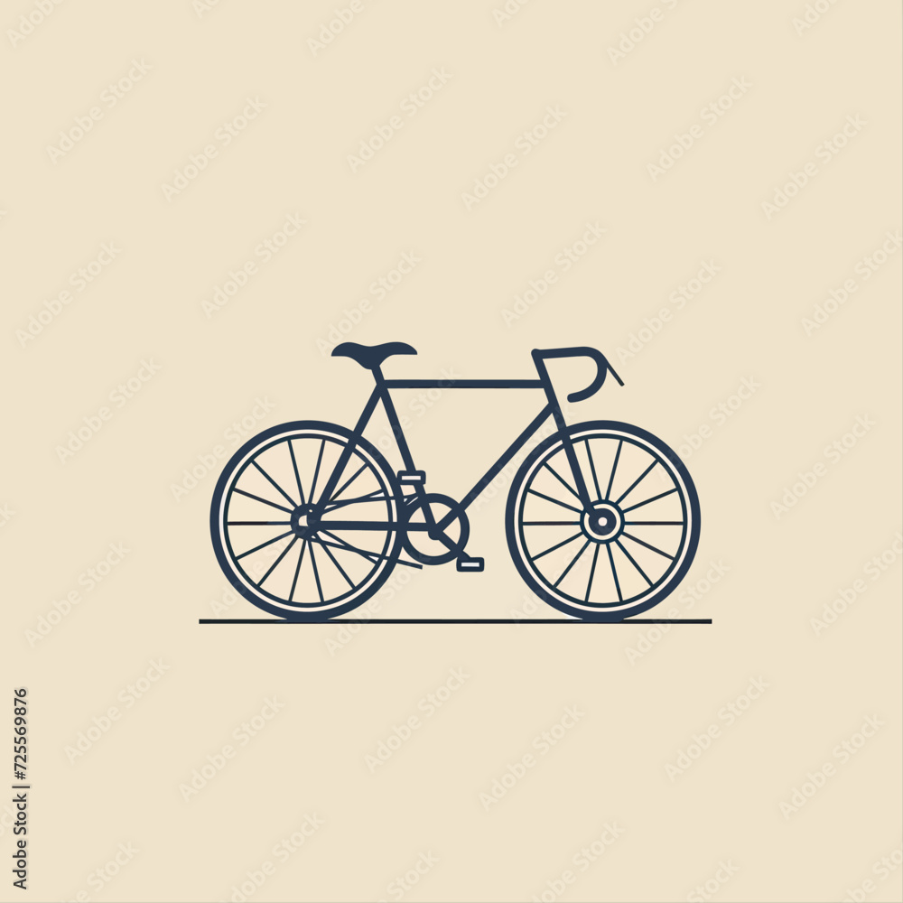 bicycle minimalist logo bicycle minimalist logo