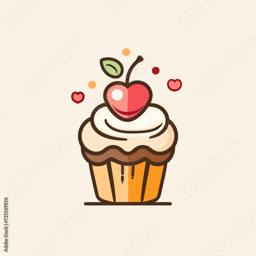 Cute Cupcake logo